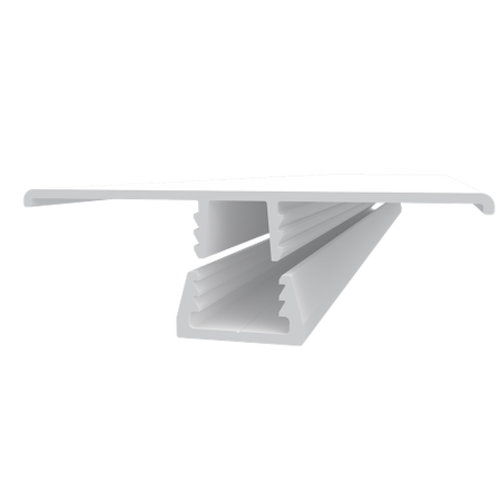 Trusscore H Channel Snap-In Trim Kit-White-10'