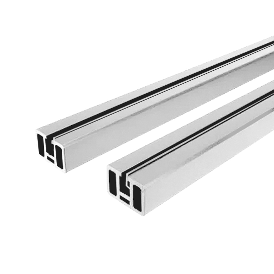 Fortress AL13 Home Top & Bottom rails for Glass Panels – DeckMart ...