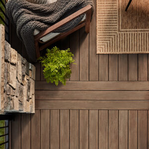 TimberTech English Walnut-Grooved-12'
