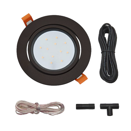 TREX Soffit Light kits-Dark Bronze (TT)-Single Light Kit