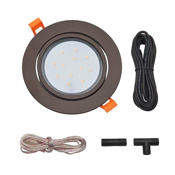 TREX Soffit Light kits-White.-Single Light Kit