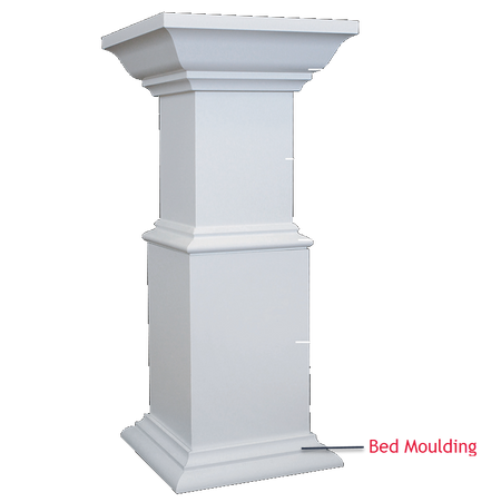 Versatex VersaWrap Bed Moulding-4x4-Bed Moulding