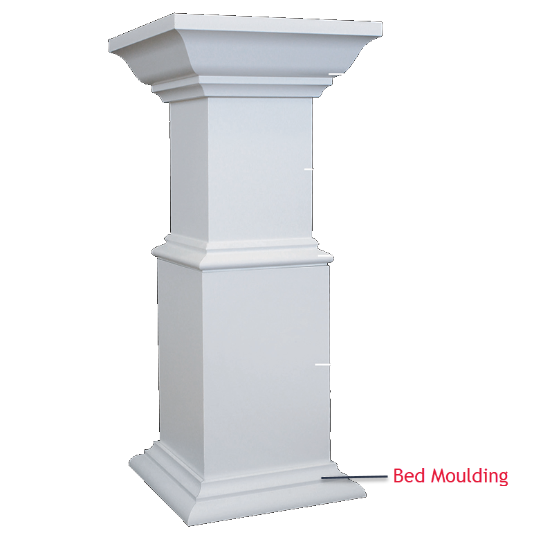 Versatex VersaWrap Bed Moulding-4x4-Bed Moulding