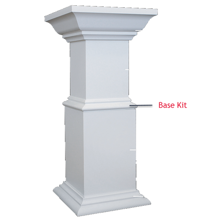 Versatex VersaWrap Base Moulding-4inx4in