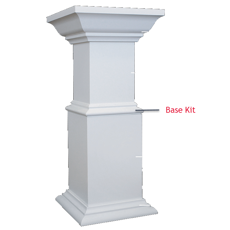 Versatex VersaWrap Base Moulding-4inx4in